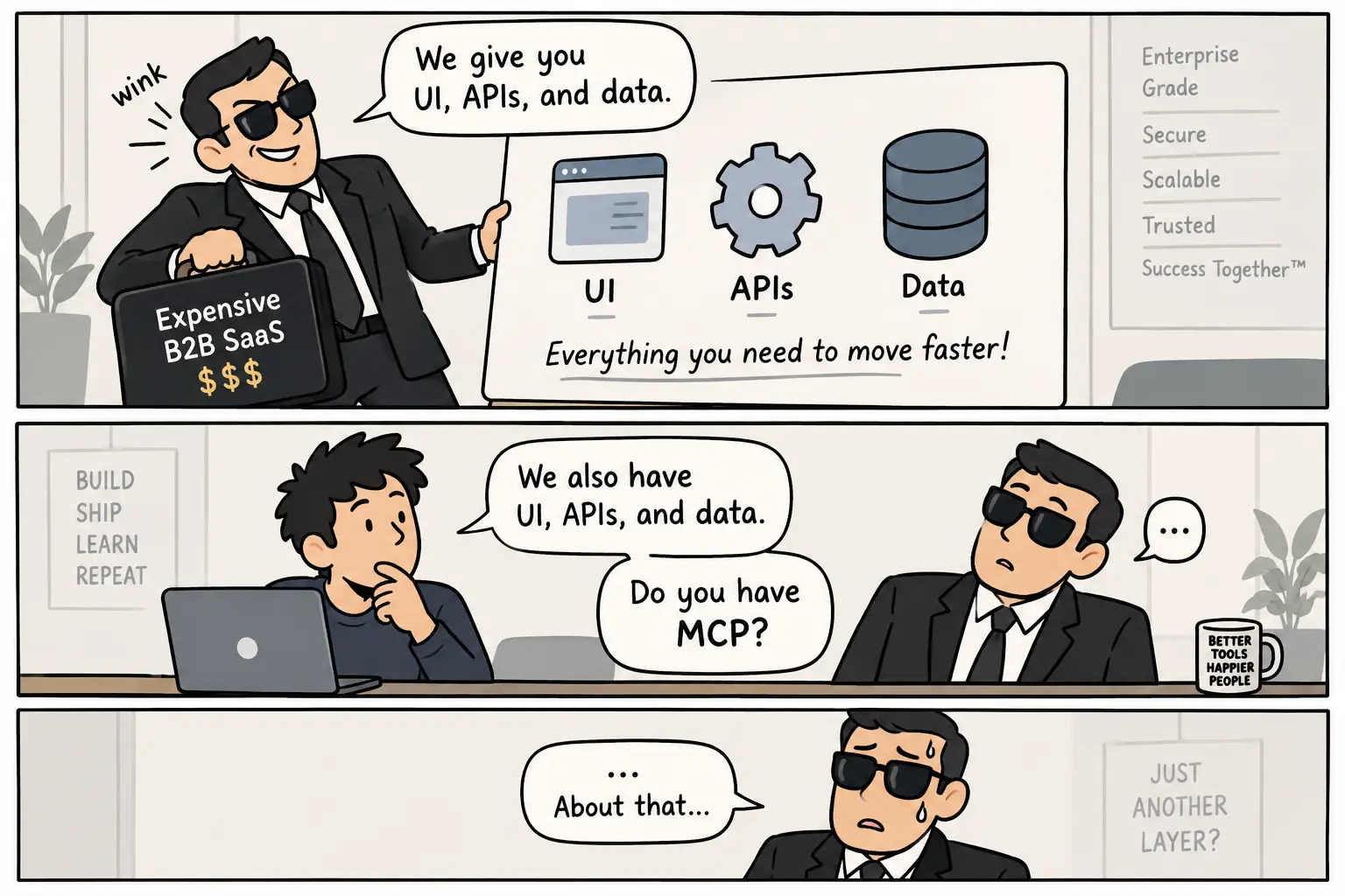Enterprise SaaS no MCP