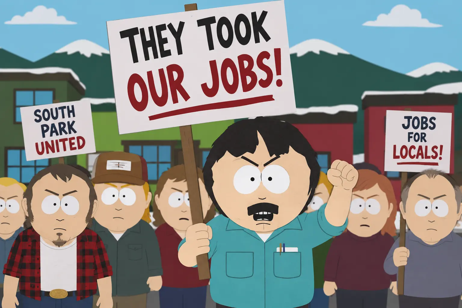 They took our jobs